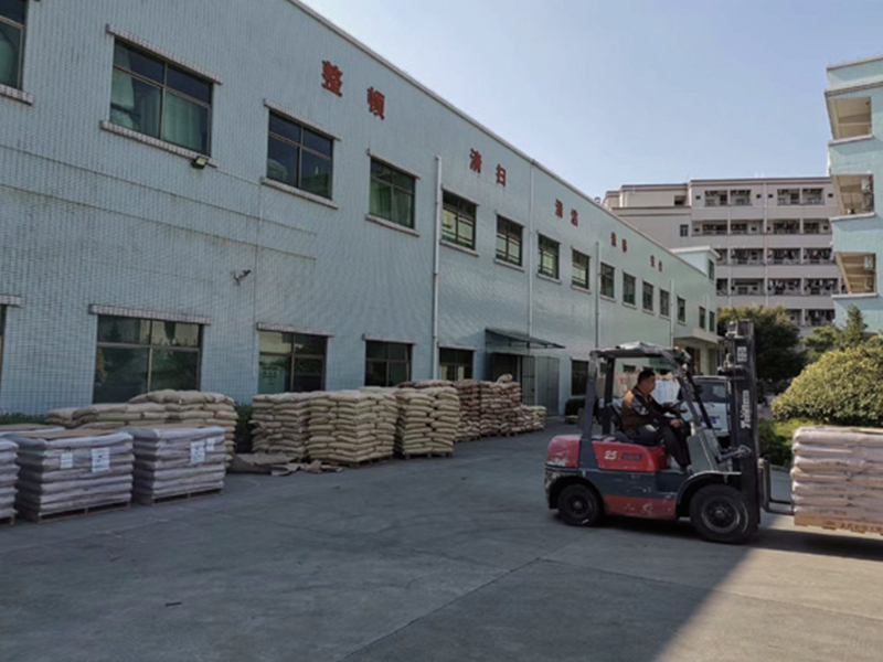 Un rincón de la fábrica