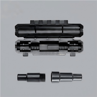 Soporte de fusible de nylon espiral / cubierta de fusible (5 × 20 mm y 6 × 30 mm · Nylon66 · Negro)